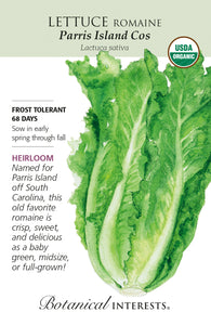 Lettuce - Romaine Parris Island Organic