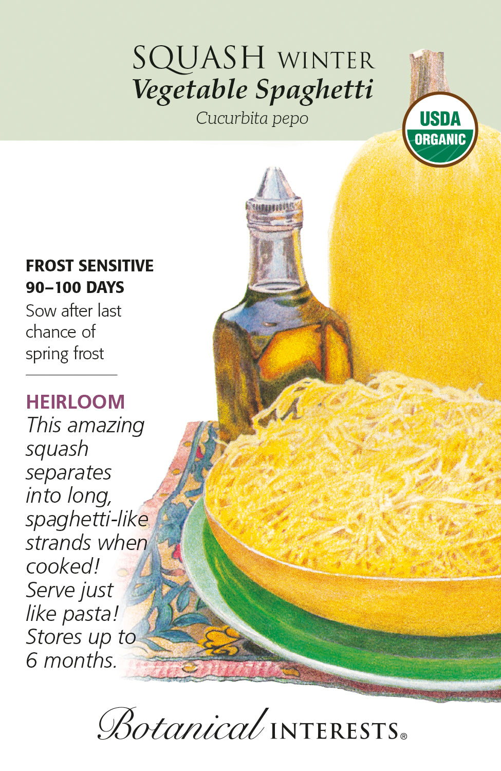 Squash (Winter) - Vegetable Spaghetti Organic