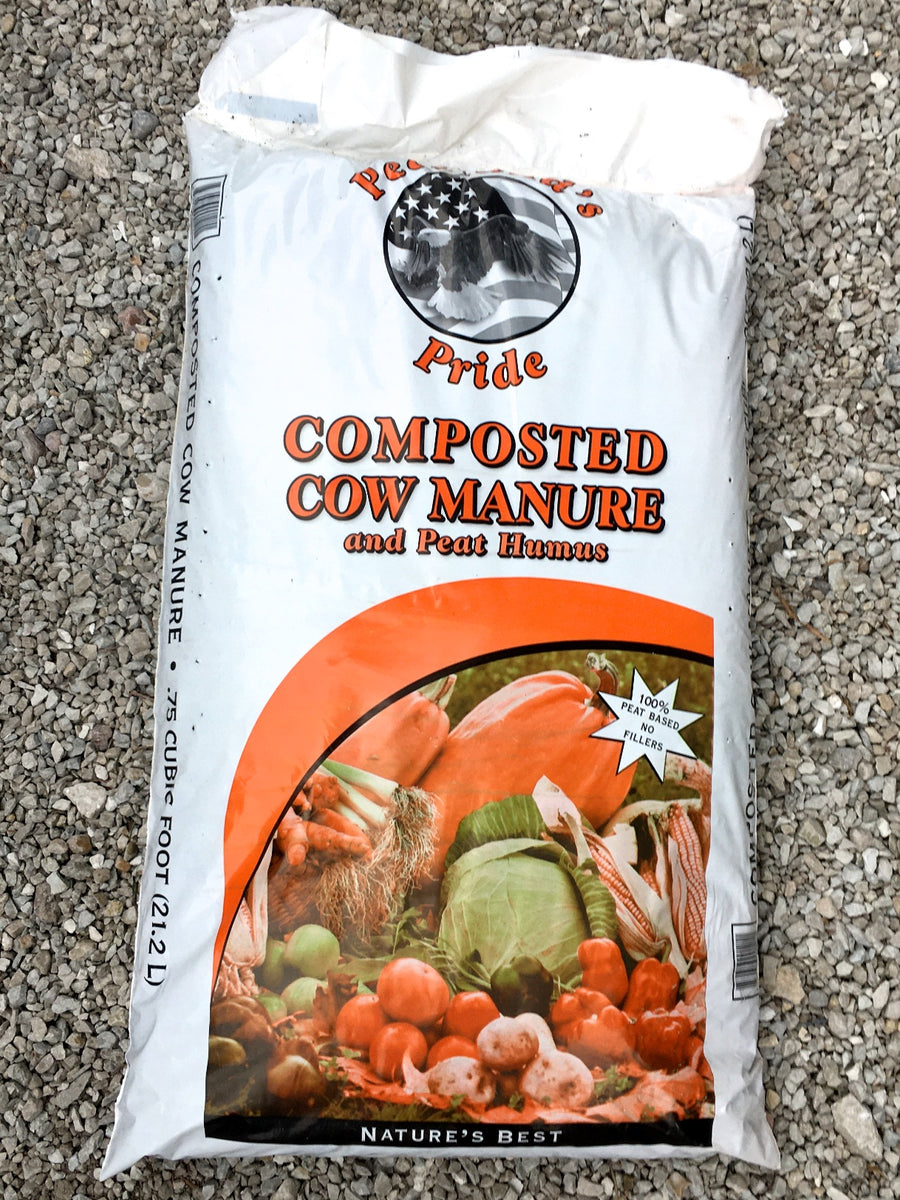 Composted Cow Manure .75 cu. ft. – Vern Goers Greenhouse