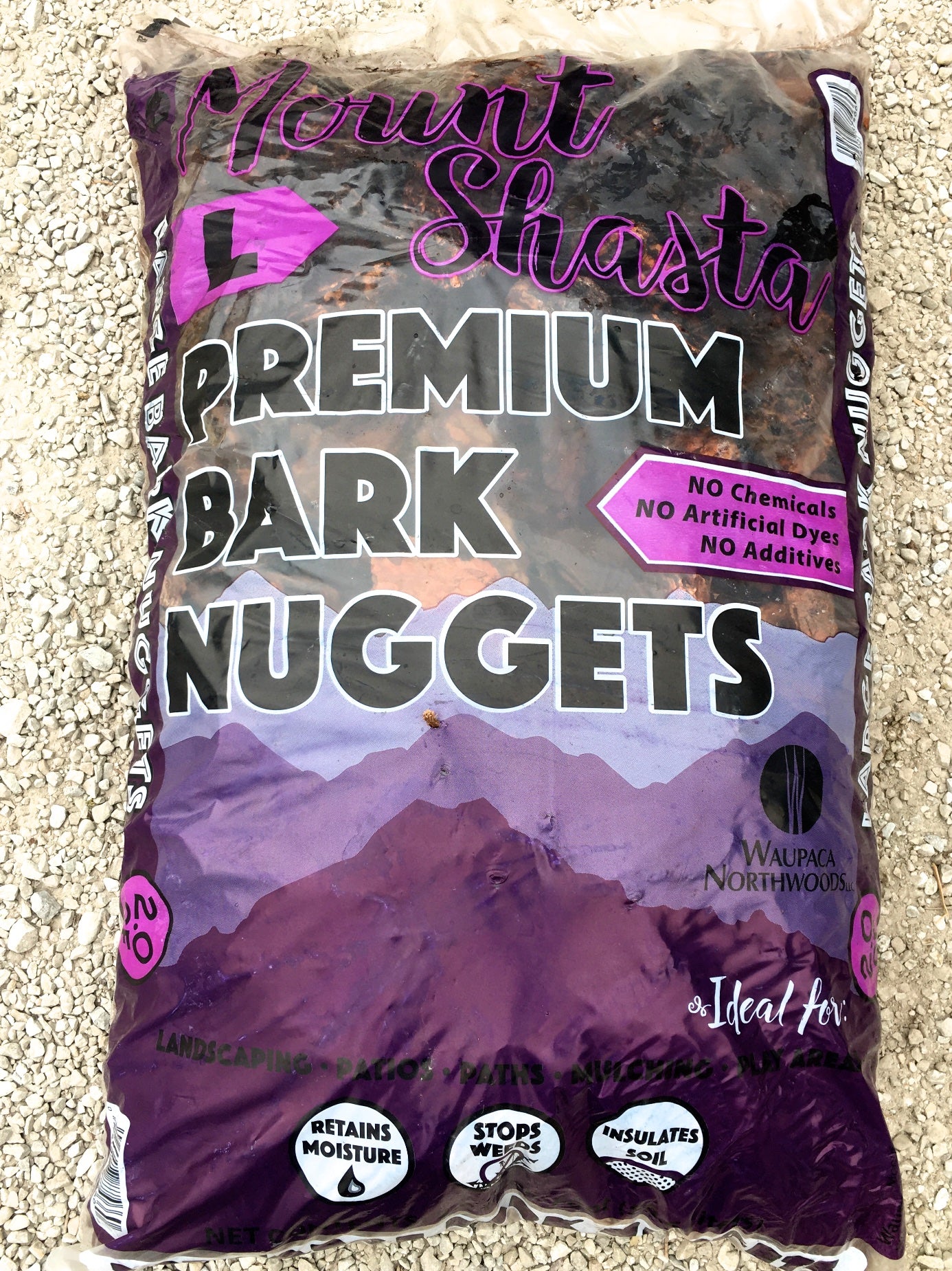 Large Premium Bark Nuggets 2 cu. ft.